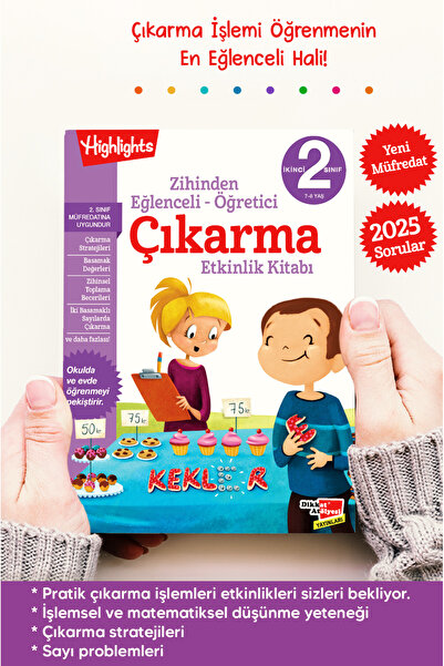 Dikkat Atölyesi Yayınları Dikkat Atölyesi Highlights 2. Sınıf Zihinden Eğlenc...