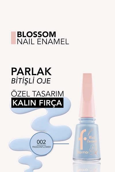 Flormar Blossom Uzun Süre Kalıcı & Parlak Bitişli Oje