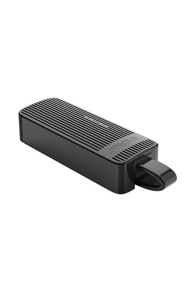Orico Adaptor Orico UTK-U3, USB - Ethernet, 1Gbps (Negru)