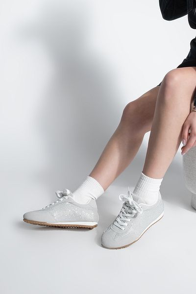 Marjin Damen Sneaker - Stone Sneakers, Dorni Grau & Milch