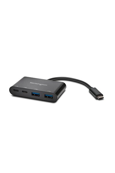 KENSINGTON HUB USB KENSINGTON K39124EU, USB 3.0 x 2, USB 3.1 Tip C x 2 (Negru)
