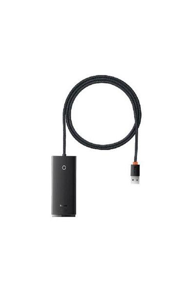 Baseus Baseus WKQX030101 Adapter, 4 ports, USB-A Hub, USB 3.0, 1 m, Black