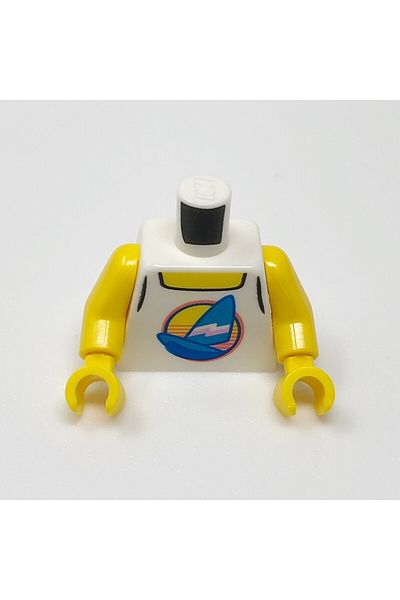 LEGO Summer White Sailing Custom Minifigure