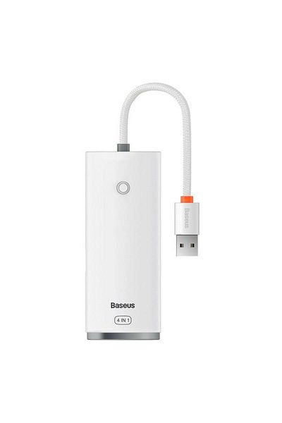Baseus Baseus Lite USB Hub WKQX030002, 4 USB 3.2 ports, 0.25m (White)