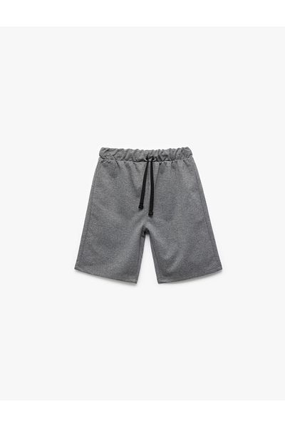 Koton Tie Waist Cotton Basic Shorts