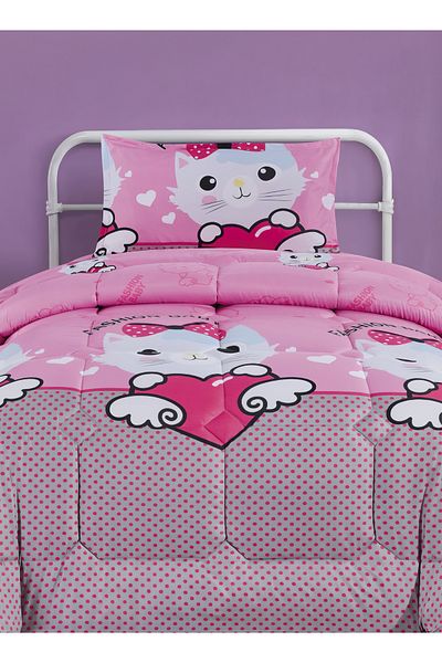 Generic 3 Piece Single Crib Bedding Set, Lightweight Comforter, Suitable for All Seasons G2