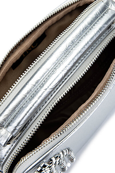 Tamer Tanca Women's Vegan Gray Shoulder Bag