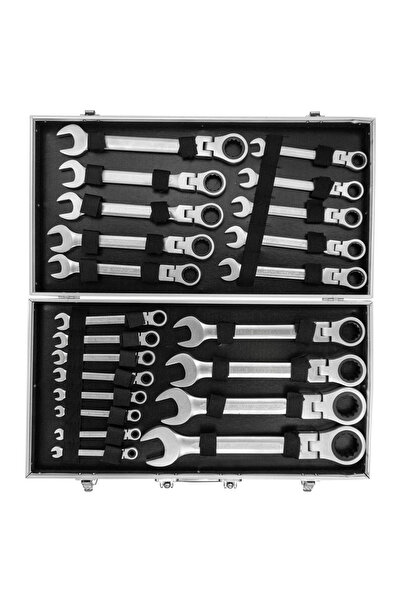 Fatih Cırcır Kombine Anahtar Takımı Mafsallı 6-32mm 22 Parça