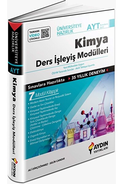 Miray Yayınları Aydın Yayınları Ayt Kimya Ders Işleyiş Modülleri 6 Lı Set