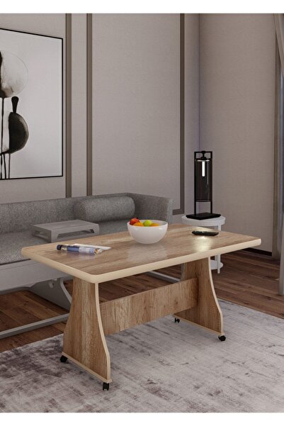 Modilayn Igma Tekerlekli Mdf Masa Ofis Orta Sehpa
