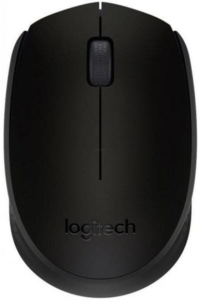 logitech Mouse fără fir Logitech M171, USB, 1000 DPI (Negru)