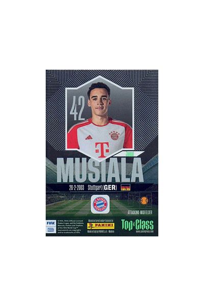 hediyecik Panini Fifa Top Class 2024 Holo Giants Card-Jamal Musiala