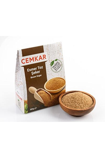 CEMKAR Esmer Toz Şeker x 500 gr