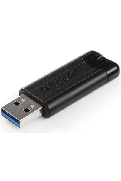 Verbatim Stick USB Verbatim Pinstripe, USB 3.0, 32GB (Negru)