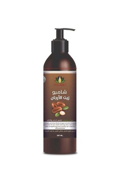 VOLLAREY Argan Oil Shampoo Prevents Hair From Falling Out And Nourishes The Scalp 500 ML
