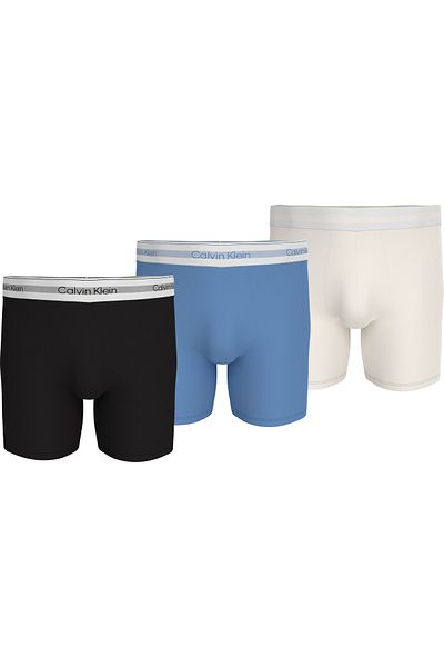 Calvin Klein Men Multicolored Pack of 3 Boxer Briefs