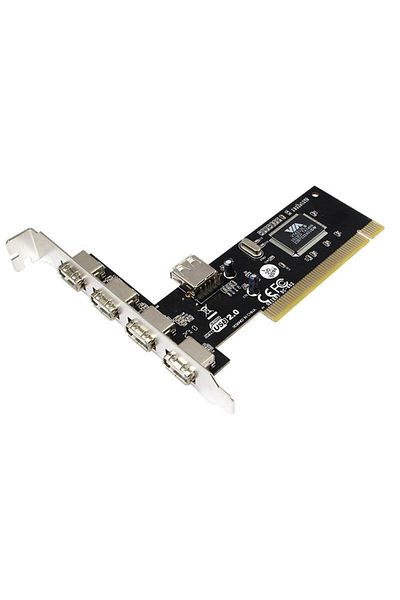 LogiLink Card adaptor Logilink PC0028 PCI la 4+1 porturi USB 2.0