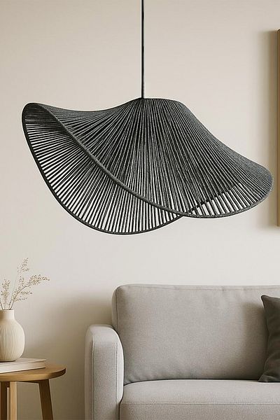 Hmydesign Charmelle Gray Single Pendant Chandelier