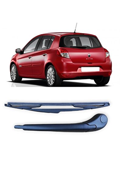 CMEPARTS Renault Clio 3 III HB 2005-2011 Arka Cam Silecek Kolu Ve Süpürgesi T...