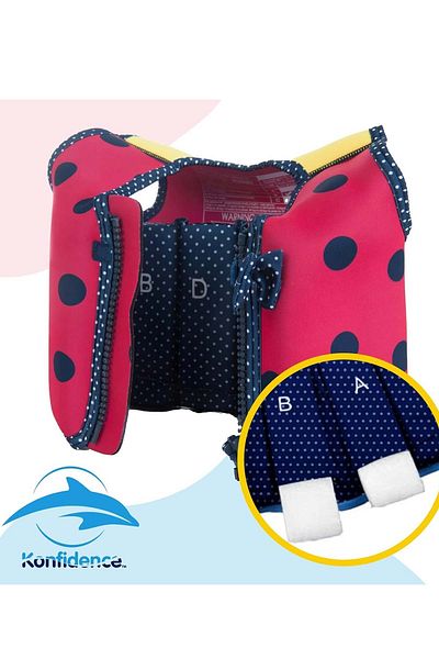 Konfidence 100% Uv Protection Adjustable Sponge Children's Swimming Vest