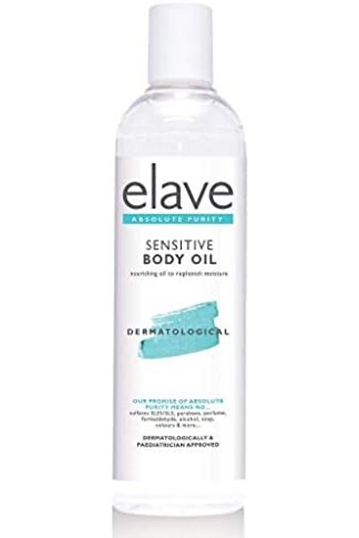 elave زيت الجسم للعناية بالبشرة الحساسة | ٢٥٠ مل | مغذي ومرطب | من أطباء الجلدية
