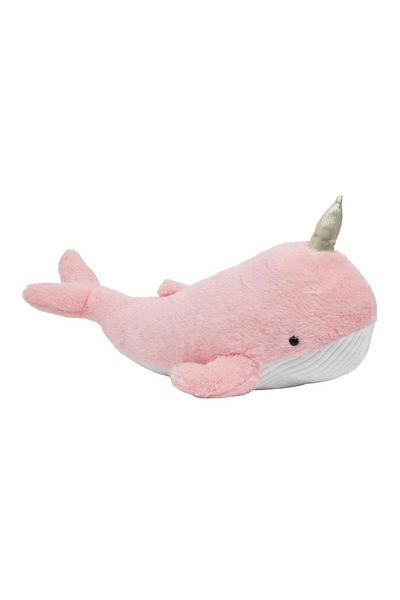 tototoys Toto Toys - Plush Soft Toy - Whale - Pink - 55 cm