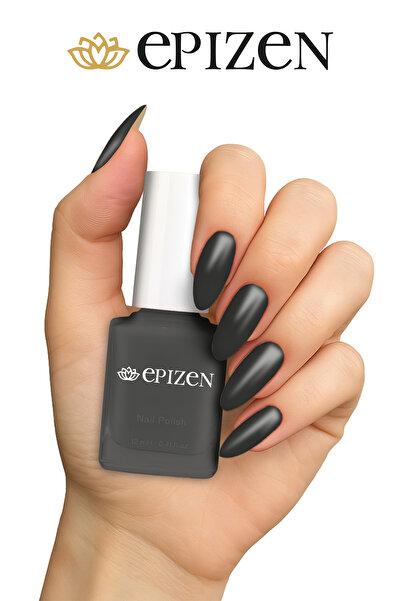 EPİZEN Siyah Oje - 07 / Yüksek Pigmentli Uzun Süreli Kalıcılık Hızlı Kuruma