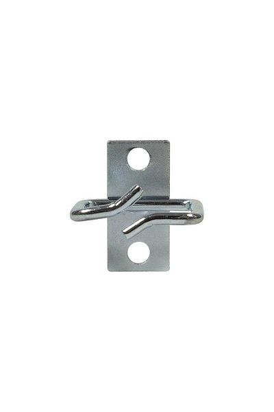 LogiLink LOGILINK cable organizer, for 19" side rail mounting, 2 steel rings 40x40mm