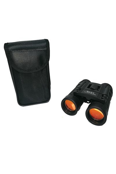 Depox Wild Nature Binoculars, 8x21, Black