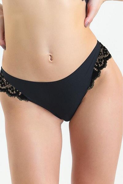 Magic Form Lace Front Fabric, Back Normal Panties - 793