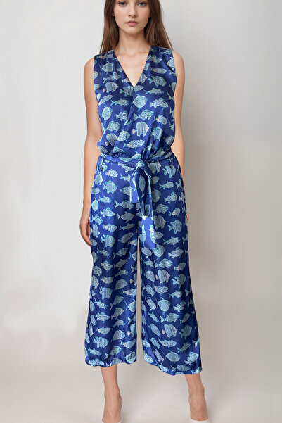 Nilsy by Nilgün Serdar Özgün Balık Desenli Tulum