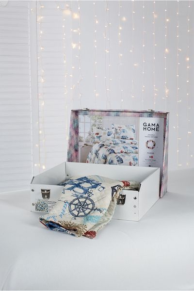 GAMA HOME Jacquard Double Bed Cover / with Special Design Bag / with Different Color and Pattern Options