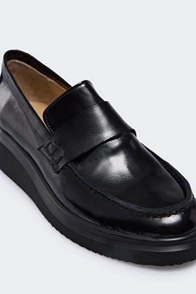 Favgi Arara Siyah Rugan Kadın Günlük Ayakkabı