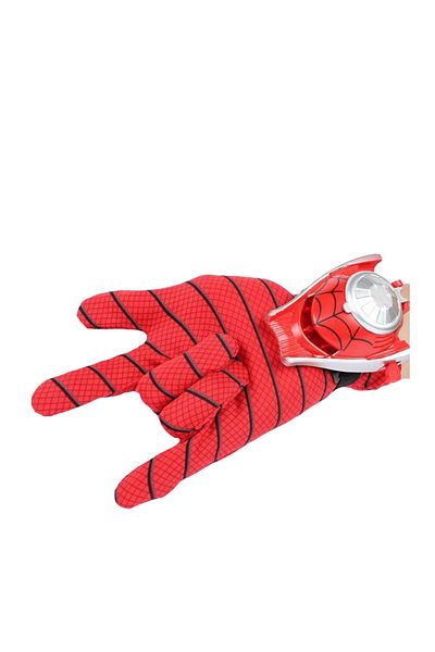 Depox Set mănuși Spiderman cu lansator de discuri