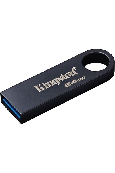 Kingston Memorie USB Kingston DataTraveler SE9 64GB , USB 3.2, Metal, Negru