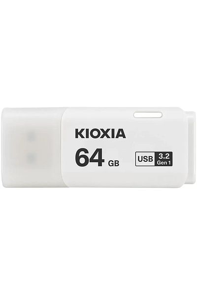Kioxia 64gb Usb3.2 Gen1 Beyaz Usb Bellek Lu301w064gg4