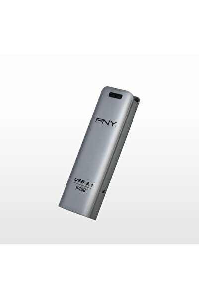 PNY Stick USB PNY Elite Steel, 64GB, USB 3.1 (Argintiu)
