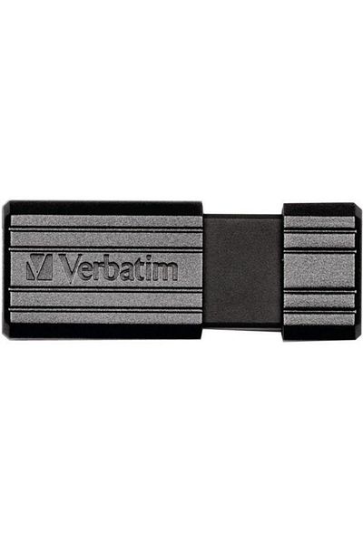 Verbatim Stick USB Verbatim Pinstripe, USB 2.0, 128 GB (Negru)