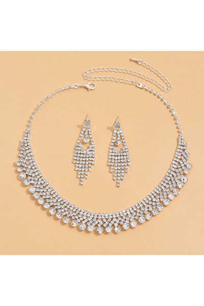 Flaner Paris Accessorize Hera Shine Choker Women's Jewelry Set