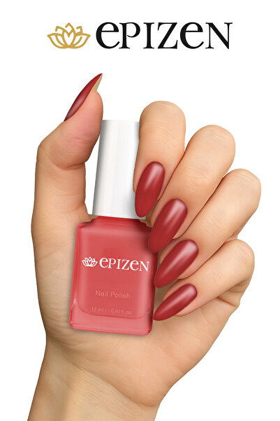 EPİZEN Bordo Oje - 05 / Yüksek Pigmentli Uzun Süreli Kalıcılık Hızlı Kuruma