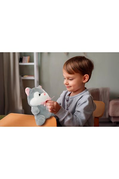 tototoys Toto Toys - Plush Soft Toy - Bunny - Grey - 23 cm