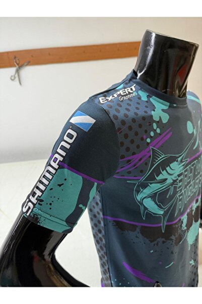 HT Outdoor BALIK AVCILARINA ÖZEL TASARIMI SADECE BİZE AİT KISA KOLLU T-ŞHORT MODELİMİZ.