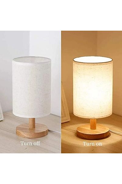 Primo Plus LED Night Light Bedroom Table Lamp White PR160