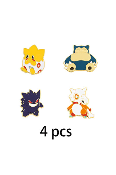 Choice XZ5363 طقم دبابيس إبداعي مكون من 4 قطع على شكل وحدة تحكم ألعاب لطيفة ب...