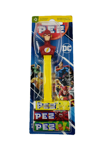 Pez Dispenser Dc Karakterleri Superman Batman Oyuncaklı Şekerleme - 2 oyuncak...