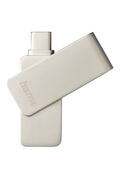Hama Stick USB Hama Uni-C Rotate Pro, 64 GB, USB-C (Argintiu)