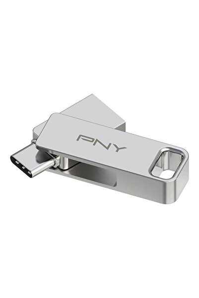PNY Stick USB PNY Duo Link, 128 GB, USB 3.2 (Argintiu)