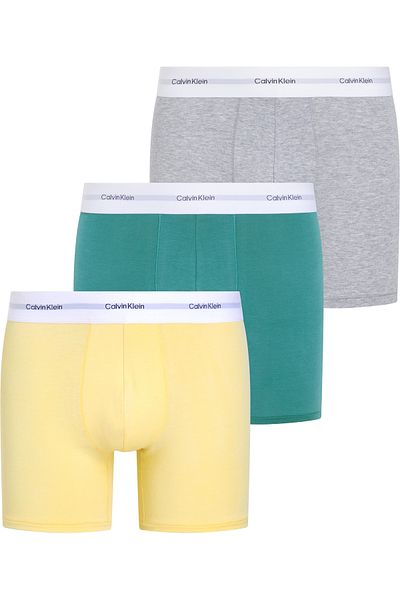 Calvin Klein Men Multicolored Pack of 3 Boxer Briefs