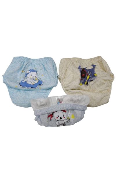 bonbonetti chocolate baby&kids Chiloți de antrenament din 3 piese rezistenti la scurgeri Antrenament de lux pentru toaletă
