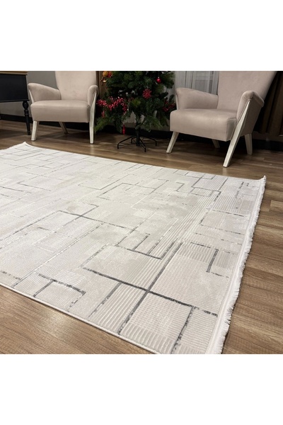 Hoomrugs Hoom Rugs Galista 205 Gri Antrasit Modern Halı